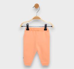 Rainy Pantaloni lungi pentru bebeluși cu buzunar și fundă 62-92 cm. piersică