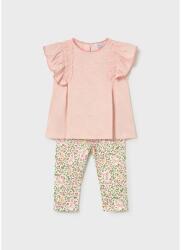 Mayoral Set pentru bebeluși din 2 piese cu pantalon scurt roz 26-01748-034