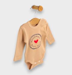 Rainy Body pentru bebeluși cu mâneci lungi 48-86 cm. Handmade with love moc