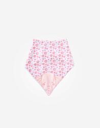 Saro Baby Bavețică-bandană pentru bebeluși Wild Colors Rose Bavata