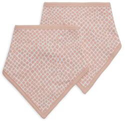 Jollein Set bavetă-bandană 2 buc. Snake Pale Pink Bavata