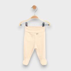 Rainy Pantaloni cu botoșei pentru bebeluși cu talie pliabilă, 48-74 cm, Ecru