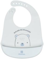 Kikkaboo Bavețică din silicon Bear with me Blue 31303030044 Bavata