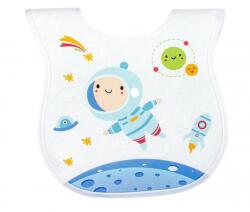 Sevi Baby Bavețică din prosop cu închidere cu velcro „Cosmonaut 17-201 Bavata