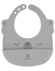 Kikkaboo Bavețică din silicon, gri 31303030037 Bavata