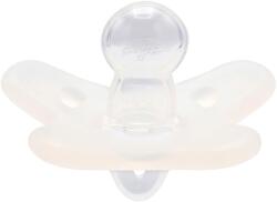 Canpol Suzetă simetrică 100% silicon 6-12 luni, alb 24/002_whi