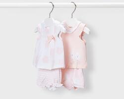 Mayoral Set ECOFRIENDS din 4 piese pentru fetiță roz 22-01622-035