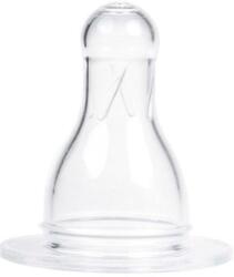 Canpol Tetină standard din silicon anti-colici, 6+ luni, 1 buc. , 18/316c