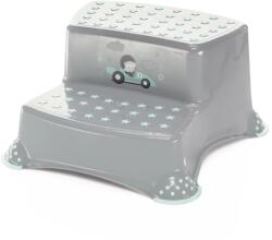 Zopa Treaptă dublă pentru baie Racer Grey/Mint
