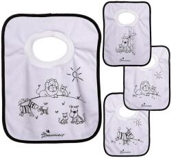 Dreambaby Set de 4 bavete Jungle Bavata