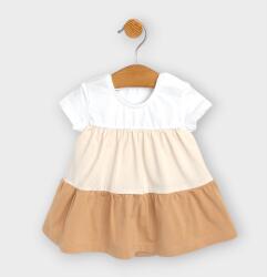 Rainy Body-rochie pentru bebeluși cu volane 56-80 cm alb/ecru/moca