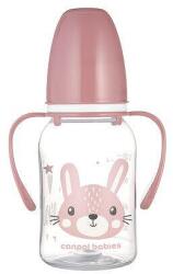 Canpol babies Biberon cu mânere 120 ml Cute Animals portocaliu 11/823_ora