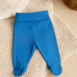 Rainy Pantaloni cu botoșei pentru bebeluși cu talie pliabilă, 48-74 cm, albastru cobalt