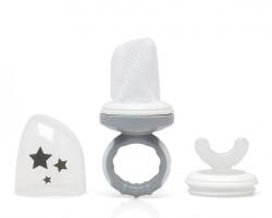 KioKids Suzetă pentru fructe cu jucărie de ros, gri 3369