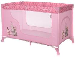Lorelli Pătuț pentru bebeluși Moonlight cu un nivel, Mellow Rose Fellows 10080392363