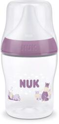 Nuk Biberon pentru bebeluși Perfect Match PP 150 ml cu tetină din silicon S, 0+ luni. Hippo roz 10215407