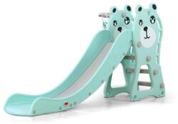 Moni Garden Tobogan cu coș de baschet Pooh 172 cm albastru 18024