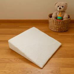 Rainy Pernă anti-reflux pentru bebeluși 40x39 cm Țesătură respirabilă din cașmir cu fermoar