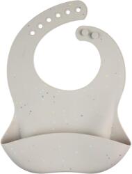 Canpol Salopetă din silicon cu buzunar Dots 51/029_grey Bavata