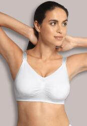 Carriwell Sutien fără cusături, căptușit, pentru gravide și mame care alăptează Padded Maternity & Nursing White 5714399033000
