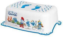 MALTEX Treaptă și scaun pentru copii 2 în 1 Smurfy White/Blue