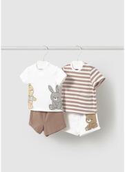 Mayoral Set de 4 piese cu pantaloni scurți muffin 25-01609-018
