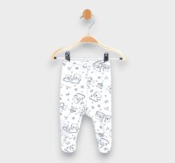 Rainy Pantaloni cu botoșei pentru bebeluși, 48-68 cm, Ursuleț albastru