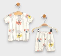 Rainy Premium Set pentru bebeluși 2 piese Elefanței 62-92 cm. piersică