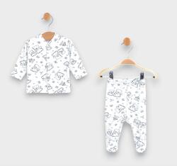 Rainy Set pentru bebeluși, 2 piese, 48-68 cm. Ursuleț albastru
