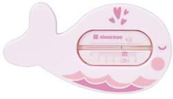 KikkaBoo Termometru de baie pentru copii Whale Pink 31405010028 Termometru apa de baie
