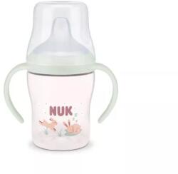 Nuk Biberon pentru suc Perfect Match Glow in the Dark, 6+ luni, Iepuraș