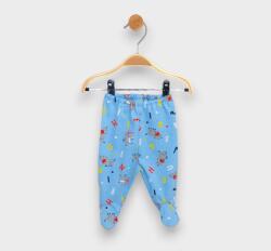 Rainy Pantaloni cu botoșei pentru bebeluși, 48-62 cm, Animale albastru