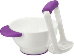 Nuk Bol din plastic cu blender 10255180 Set pentru masa bebelusi