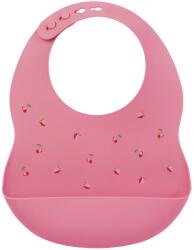 Nattou Bavețică pentru bebeluși Bib Printed Raspberry Bavata