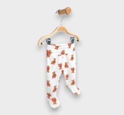 Rainy Premium Pantaloni cu botoșei pentru bebeluși cu talie pliabilă, 48-74 cm, Ursuleți