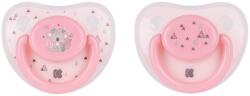 Kikkaboo Suzetă 6-18 luni Savanna Pink, 2 buc. 31303010044