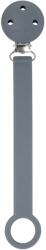 Nattou Clips din silicon pentru suzete Dark Grey