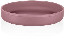 Zopa Farfurie din silicon Old Pink Set pentru masa bebelusi