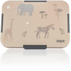 Zopa Cutie pentru prânz Snack Box 1120 ml. Safari Set pentru masa bebelusi