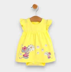 Rainy Body-rochie pentru bebeluși Mishleta 56-80 cm, culoare lămâie