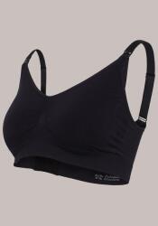 Carriwell Sutien fără cusături pentru gravide și mame care alăptează Original Maternity & Nursing Black 5714399030207