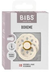 BIBS Boheme Suzetă din cauciuc Round 1 buc. (0-6 luni) Ivory