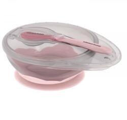 Kikkaboo Bol cu linguriță Pink 31302040096 Set pentru masa bebelusi