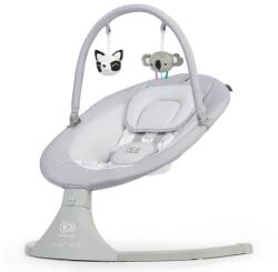 KinderKraft Leagăn electric-șezlong 2 în 1 Luli Grey 5668 NEW023069 Balansoar bebelusi
