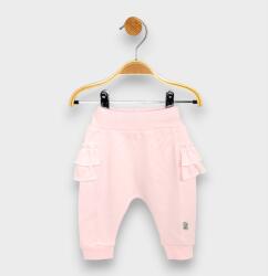 Rainy Pantaloni lungi pentru bebeluși cu buzunare 62-92 cm roz