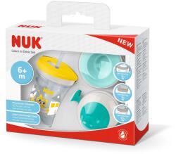 Nuk Set de pahare Evolution „All in one, culoare neutră 10255638 Set pentru masa bebelusi