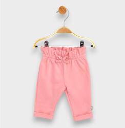 Rainy Pantaloni lungi pentru bebeluși cu talie înaltă 62-92 cm, pudră