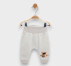 Rainy Pantaloni lungi pentru bebeluși Ursuleț de pluș 62-92 cm. ecru delicat