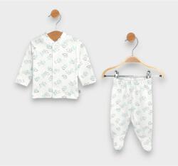 Rainy Baby set 2 piese pentru bebeluși 48-68 cm. Urși gri pentru bebeluși