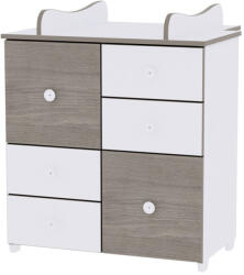 Lorelli Dulap pentru copii New alb/maro 10170110027A